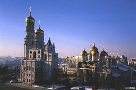 Cathedral square in the Kremlin